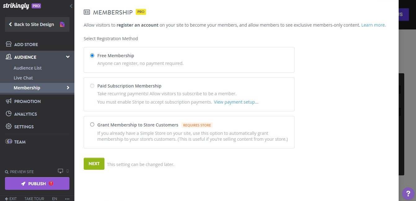 activate membership strikingly activate membership strikingly